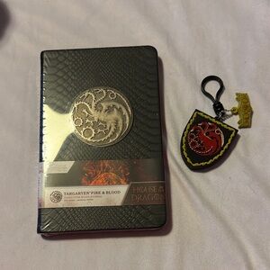 House of the Dragon Journal and Keychain Set